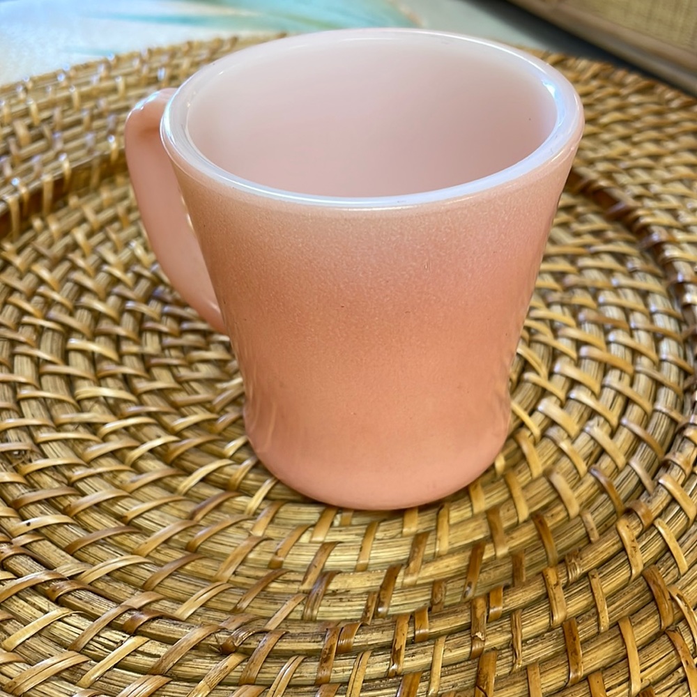 Fire King Pink Mug
